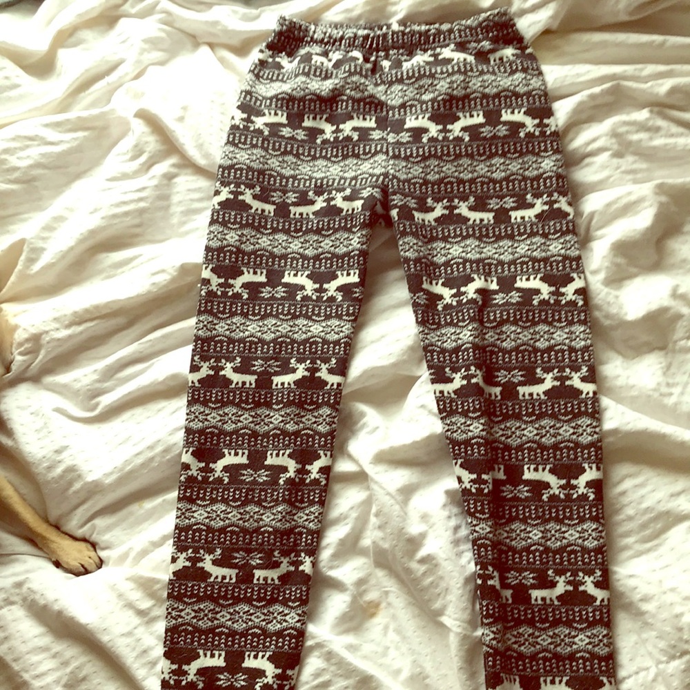 Winter leggings with soft inside